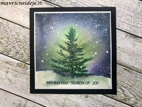 1 Penny Black Winter scene b