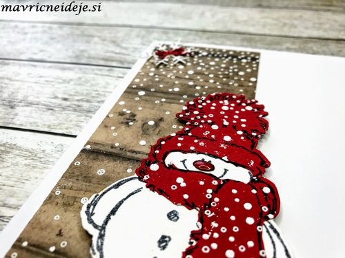 Penny Black Snowy winter card