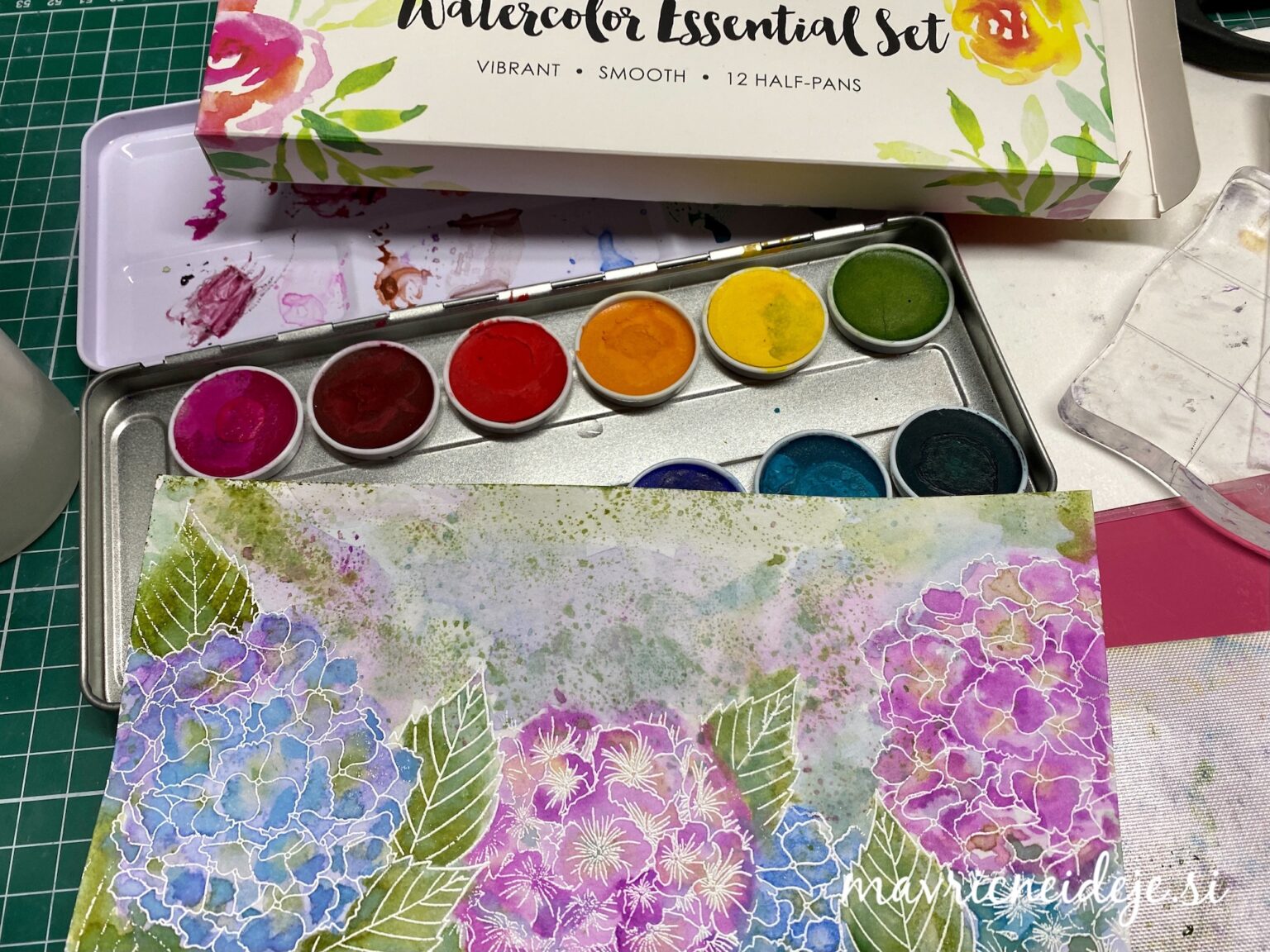 Altenew Creative Watercolor Media Mavrične IdejeMavrične Ideje