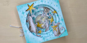 Voščilnica-ŠKATLA-Dimensional-TUNNEL-Box-Fold-Cards-1